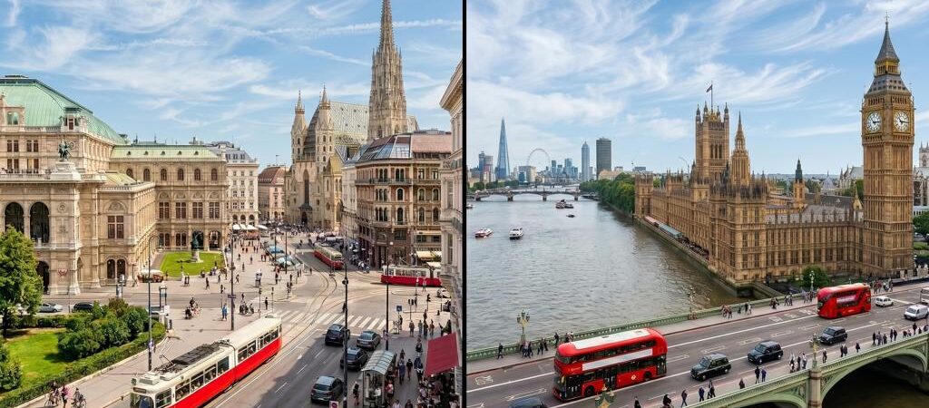 Local SEO on Google Maps: Vienna vs London